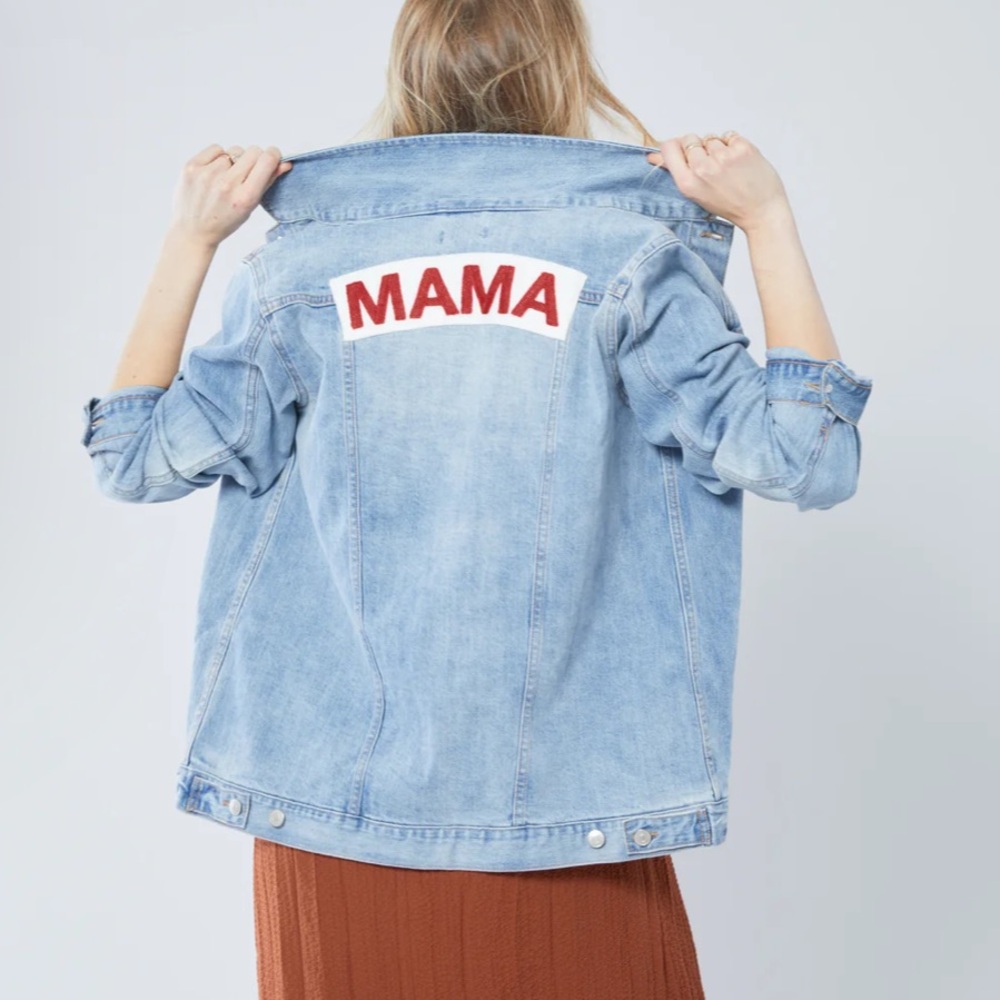 Isabel Maternity by Ingrid & Isabel Light Blue Denim Jacket